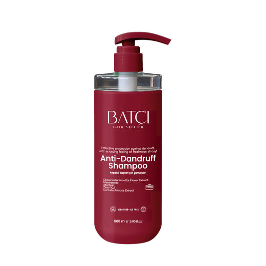 BATCI® Anti Dandruff Shampoo Nourishing Formula With B3 Vitamin 500 ML