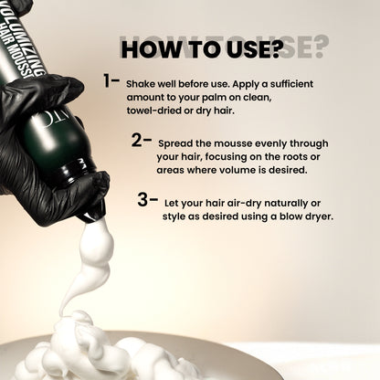 BATCI® Mousse voluminizadora para el cabello - Fijación flexible 200 ml