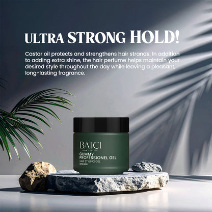 BATCI® Professional Hair Styling Gel - Ultra Hold & Long Lasting 300 ML