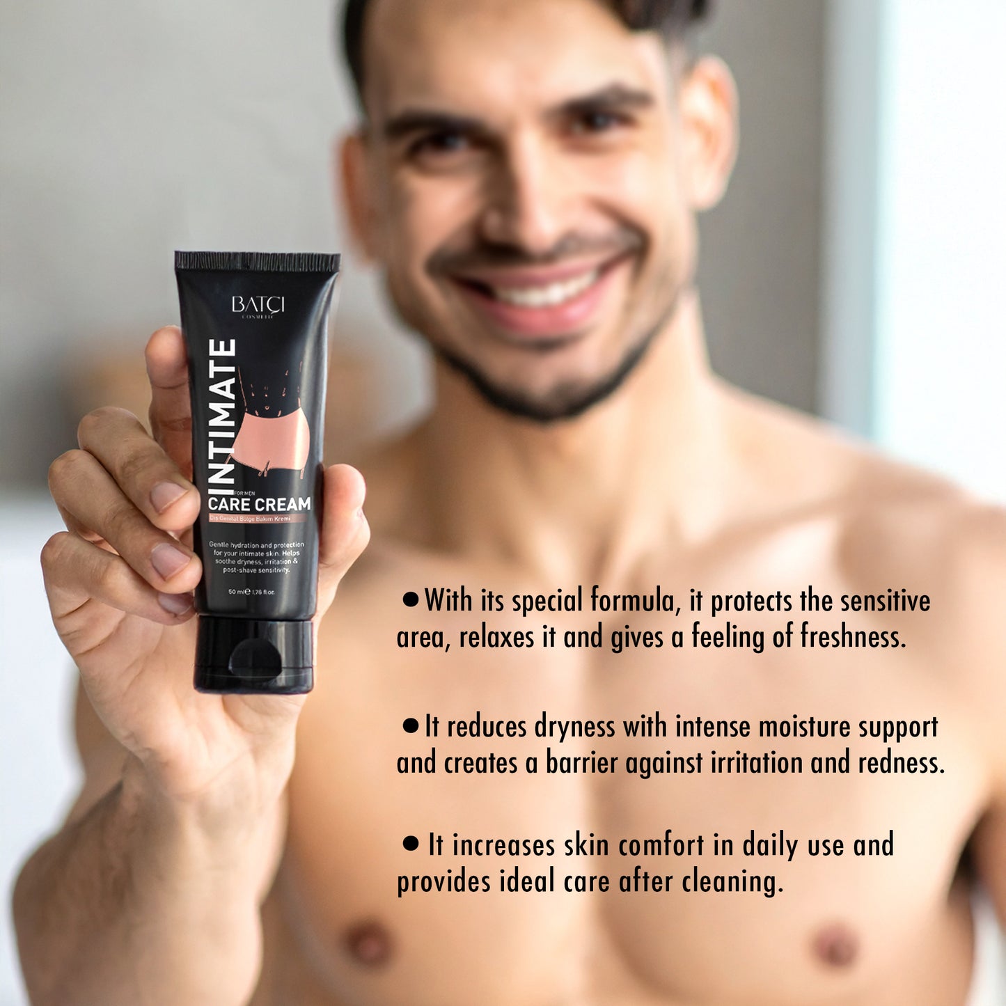 BATCI® Men’s Intimate Care Cream - Genital Protective & Tone Balancing 50 ML