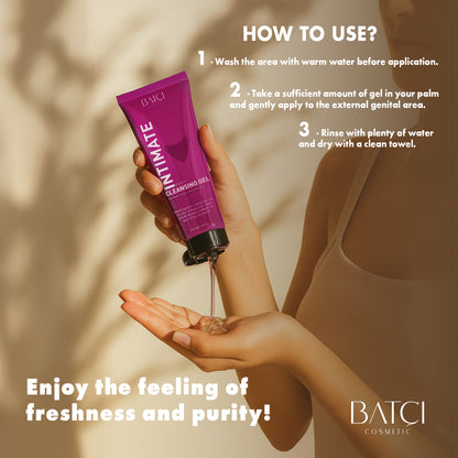 BATCI® Women’s Intimate Care Gel - Genital Cleansing, Whitening & Repair 100 ML