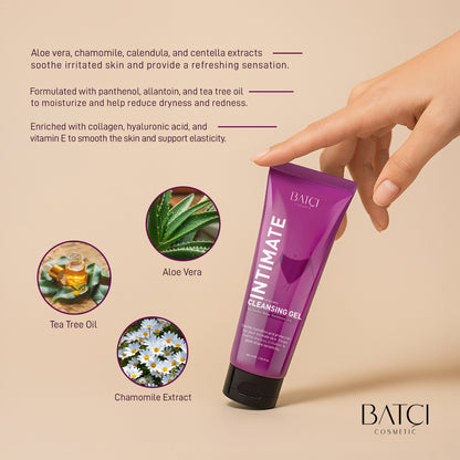 BATCI® Women’s Intimate Care Gel - Genital Cleansing, Whitening & Repair 100 ML