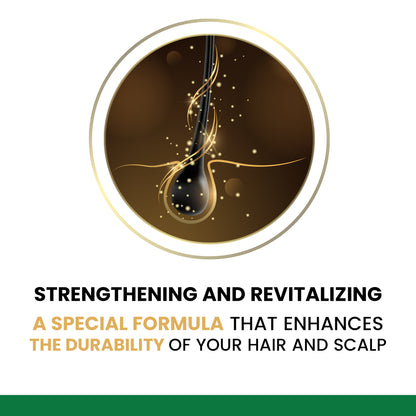 Champú anticaída BATCI® Fórmula nutritiva con extracto de té matcha 500 ml