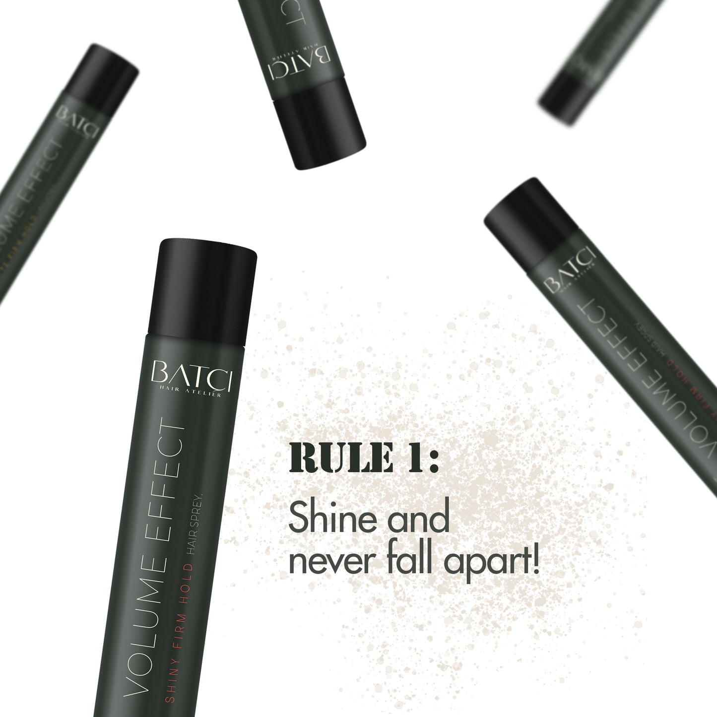 BATCI® Volume Effect Shiny Strong Hold Hair Spray 400 ML